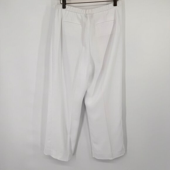 Pendleton Womens White Polyester Dress Pants lined  Size 10 short ankle - Picture 9 of 11